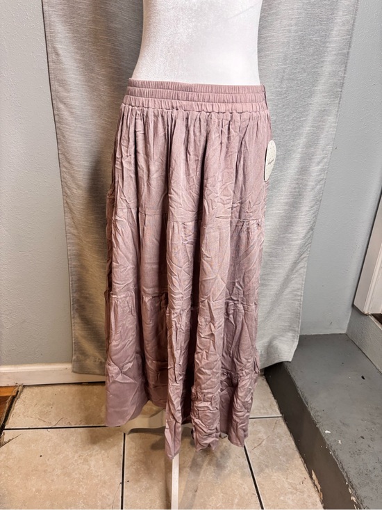 Passport Dresses & Skirts - Women's Dusty Rose Tiered Maxi Skirt
